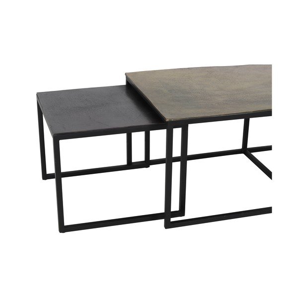 Metallist diivanilauad, 3 tk komplektis 50x120 cm Kumalu - Light & Living-image-2