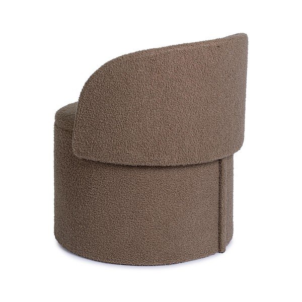 Hallikaspruuni värvi buklee kangast tumba Anthea - Yes Everyday-image-2