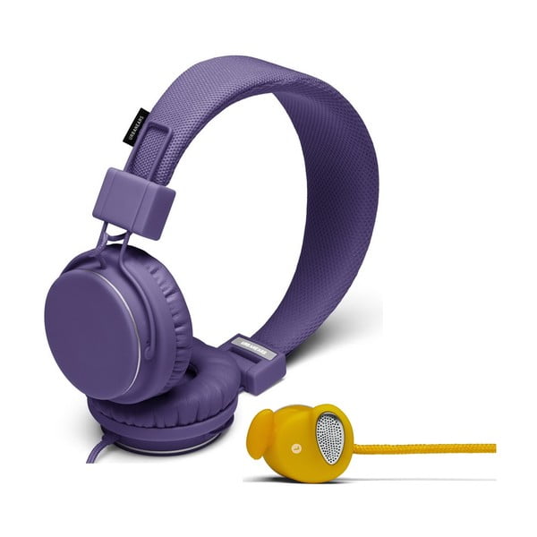 Sluchátka Plattan Lilac + sluchátka Medis Mustard ZDARMA