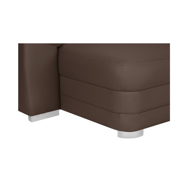 Hnědá pohovka Florenzzi Bossi Big, levý roh-image-4