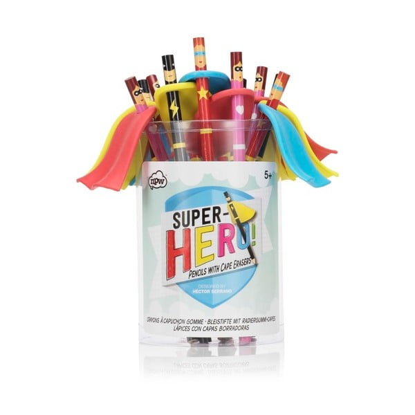 Sada 12 tužek npw™ Superhero Pencils