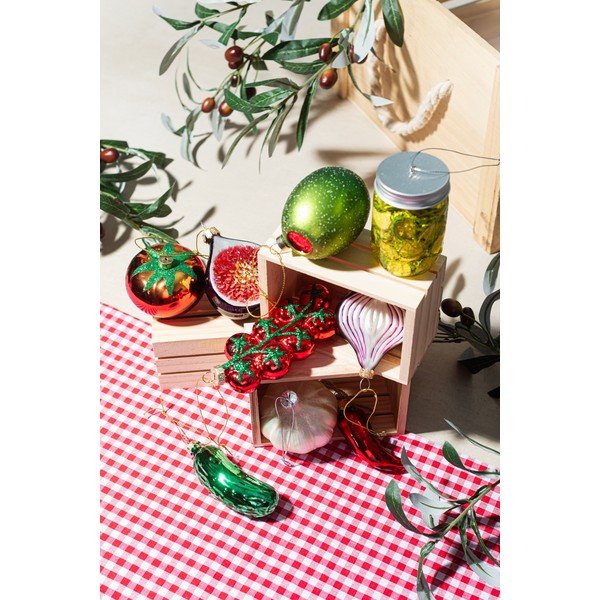 Klaasist jõuluehe, 7 cm Olive – Sass & Belle-image-3