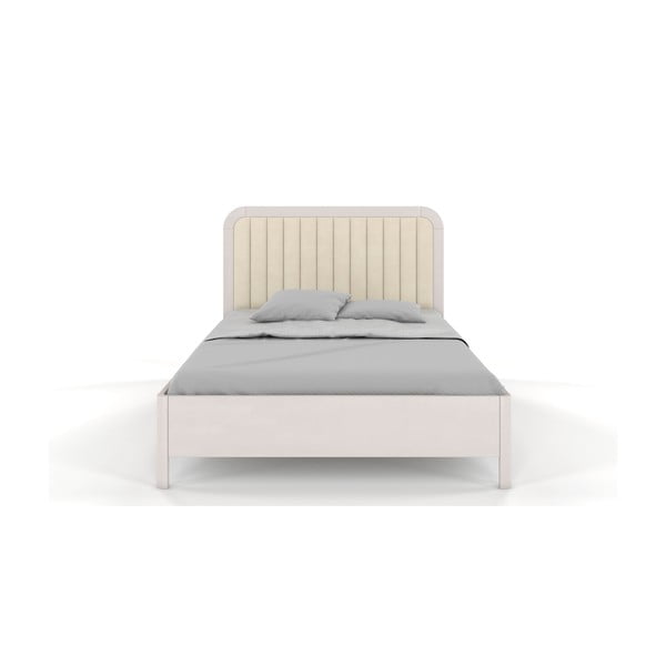 Valgest pöögipuidust kaheinimesevoodi , 180 x 200 cm Visby Modena - Skandica-image-2