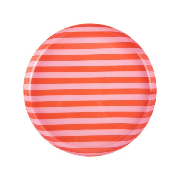 Oranž/heleroosa raudtaldrik ø 22 cm Animado - PT LIVING-image-2