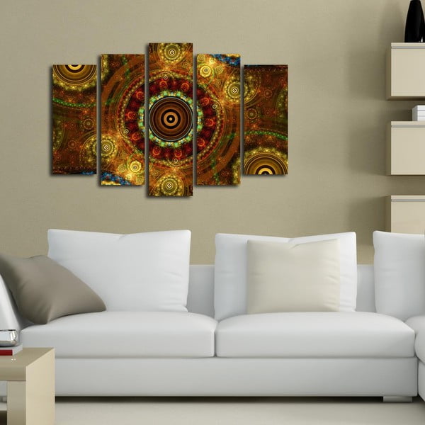 Mitmeosaline maal Boho, 105 x 70 cm - Wallity-image-1