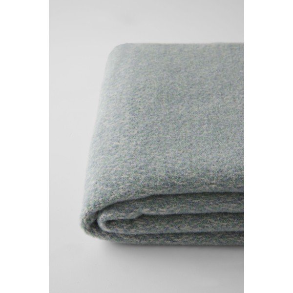 Sinine pleed puuvilla seguga 140x180 cm Rennes – Euromant-image-3