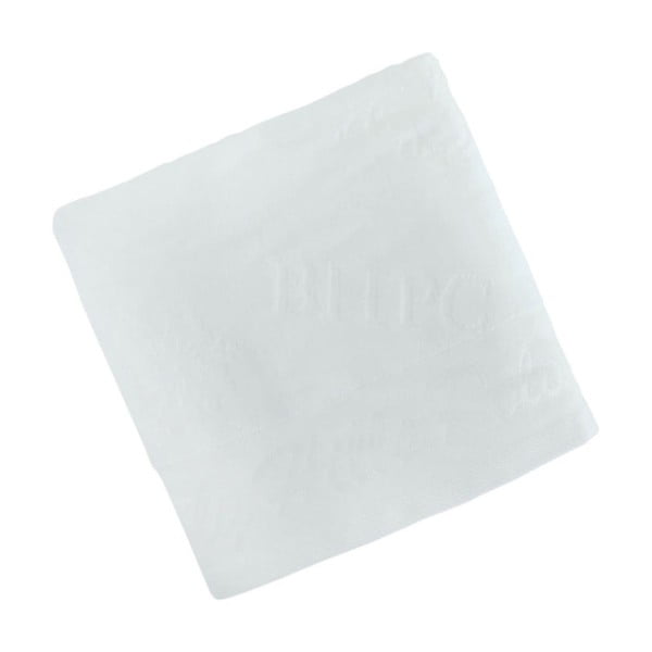 Bílý bavlněný ručník BHPC Velvet, 50x100 cm