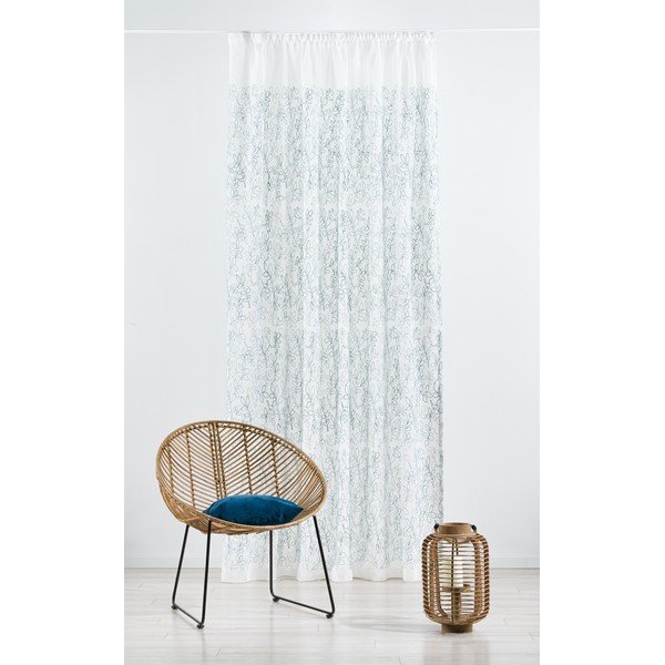 Valge-sinine kardin 300x260 cm Urma - Mendola Fabrics-image-1