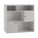 Helehall laste raamaturiiul 100x120 cm Cube - Pinio