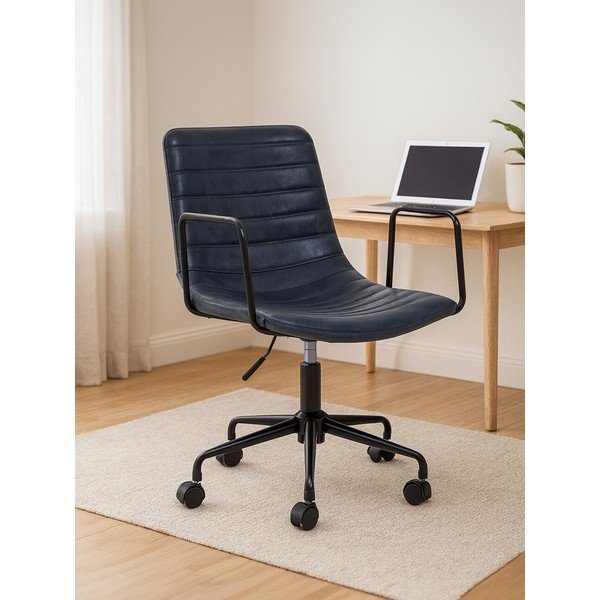 Tumehall kunstnahast kontoritool Forbes - Premier Housewares-image-1