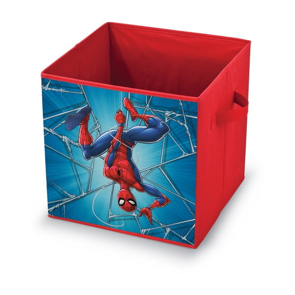 Punane hoiukarp Spiderman, 32 x 32 x 32 cm Superman - Domopak