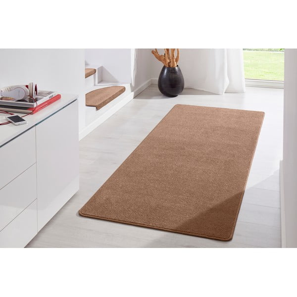 Pruun koridorivaip 80x200 cm Fancy – Hanse Home-image-1