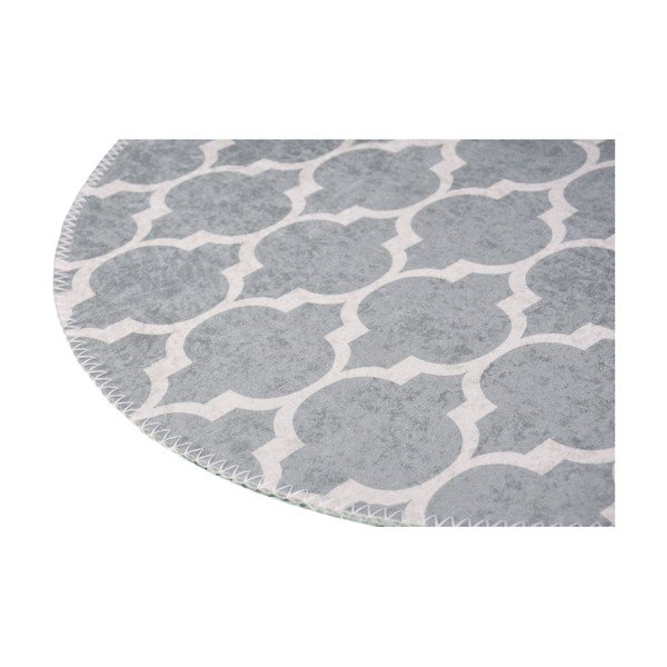 Helehall pestav ümmargune vaip ø 100 cm - Vitaus-image-2