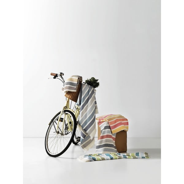 Sini-roheline suvine ruuduline muster , 140 x 180 cm Ocean - Euromant-image-2