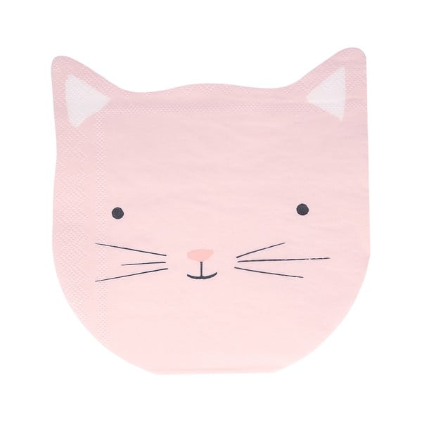 Paberist salvrätikud 16 tk komplektis Cat - Meri Meri-image-3