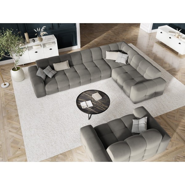 Hall sametne nurgadiivan (paremas nurgas) Kendal - Micadoni Home-image-1