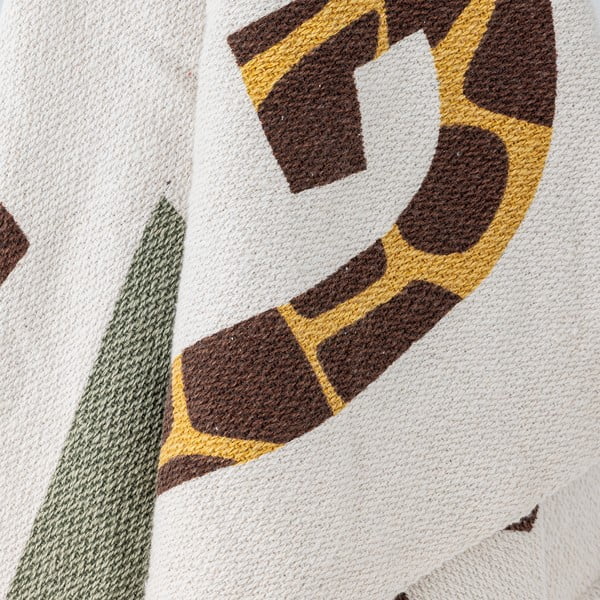 Taaskasutatud puuvillast laste tekk 130x160 cm Memmo - Bloomingville Mini-image-3