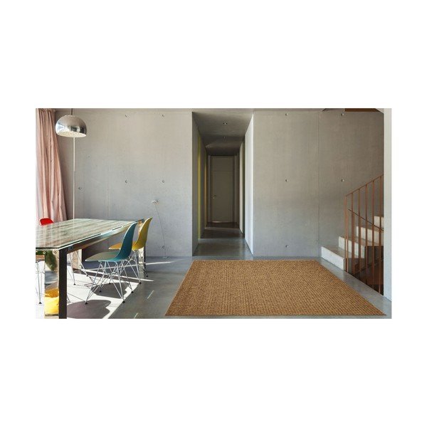 Pruun välitingimustes kasutatav vaip , 200 x 285 cm Plain - Floorita-image-4