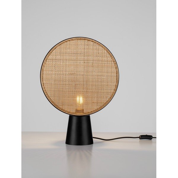 Matt must/naturaalsest metallist laualamp (kõrgus 48,5 cm) Tierra - Nova Luce-image-4