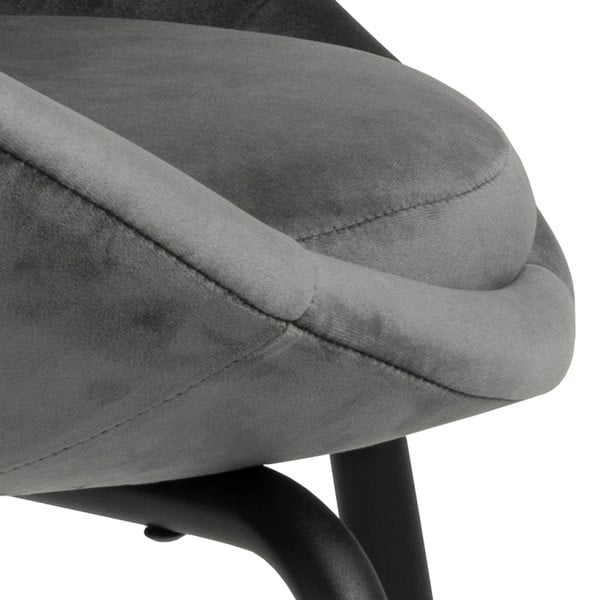 Tumehall sametist söögitool Julia - Actona-image-4