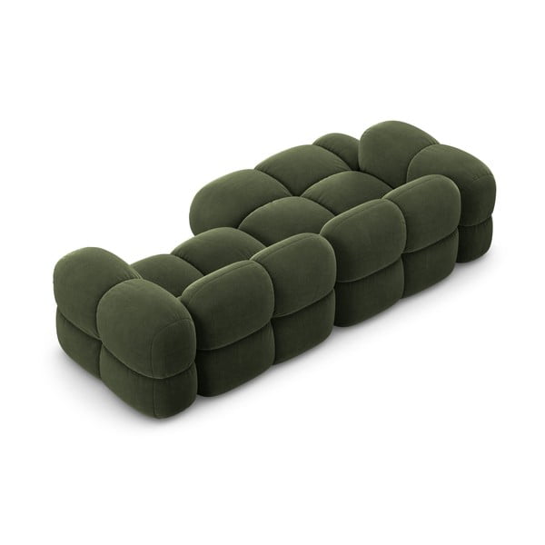  Roheline sametist nurgadiivan (vasak nurk/laiendiga) Loretto – Cosmopolitan Design-image-4