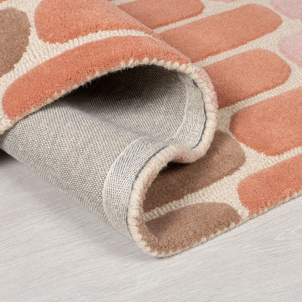 Oranž villane vaibajooksja 60x230 cm Fossil - Flair Rugs-image-1