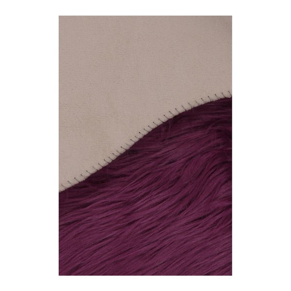 Fialový koberec z umělé kožešiny Pelus Purple, 150 x 200 cm-image-1