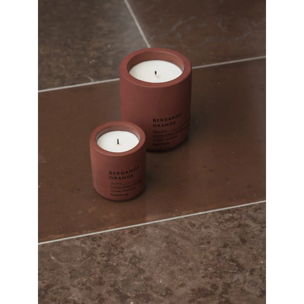 Lõhnastatud sojaküünal, põlemisaeg 55 h Fraga: Bergamot Orange - Blomus-image-1