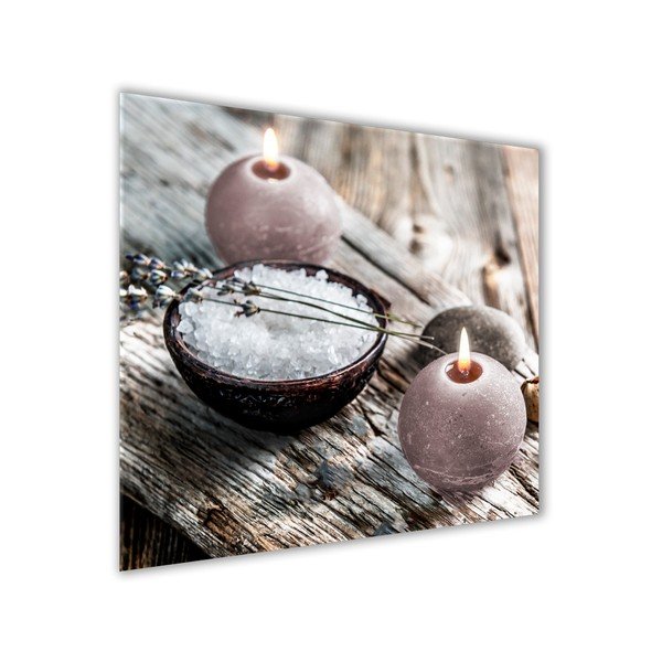 Obraz Styler Glasspik Spa & Zen Grey Wood, 30 x 30 cm-image-2