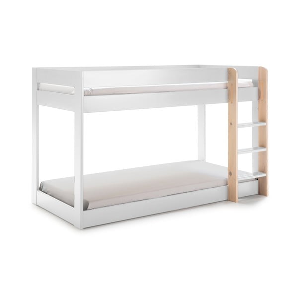 Valge laste narivoodi 90x190 cm Angel - Marckeric-image-4