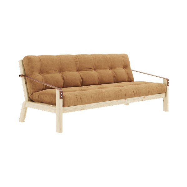 Corduroy diivanvoodi sinepist 204 cm Poetry - Karup Design-image-2