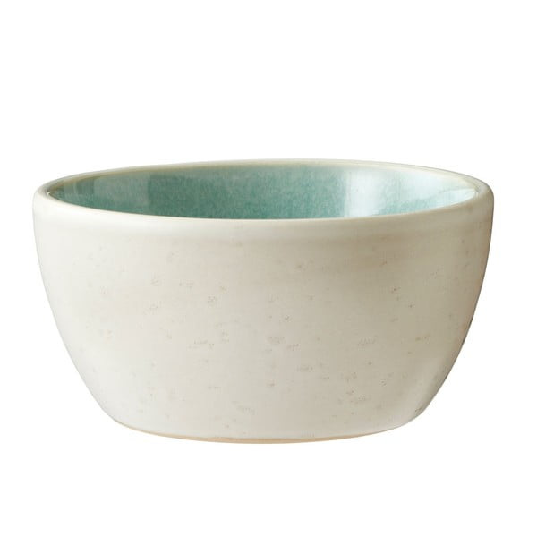 Valged serveerimiskausid 4 tk komplektis, kivitoorainest ø 10 cm Stentøj - Bitz-image-4