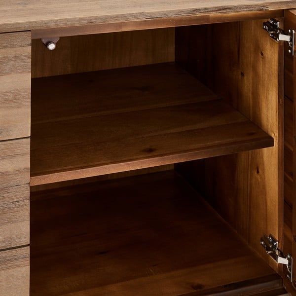 Pruunist täispuidust kast, suur Mallorca - Furnhouse-image-1