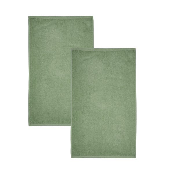 Rohelised kiiresti kuivavad/froteerätikud komplektis 2 tk 90x140 cm Quick Dry - Catherine Lansfield