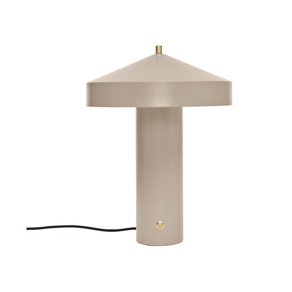 Hallikaspruun metallist laualamp (kõrgus 41 cm) Hatto - OYOY Living Design