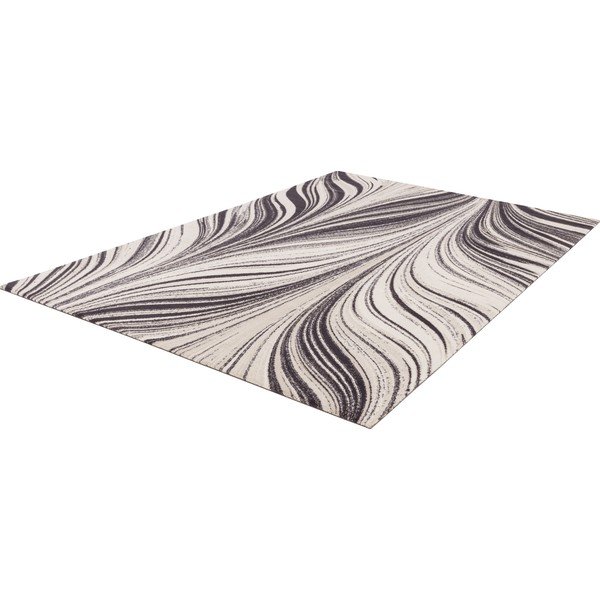Kreem-hall villane vaip 133x180 cm Zebre - Agnella-image-4