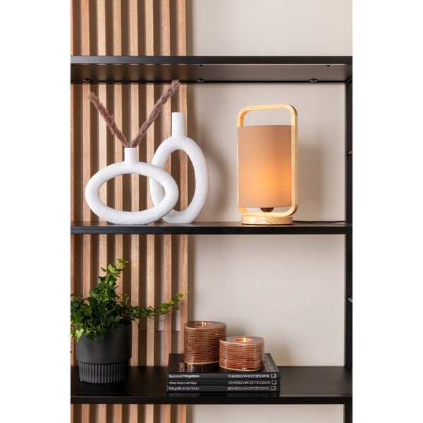 Kreemjas vaas Ovaalne, kõrgus 31 cm Ring - PT LIVING-image-1