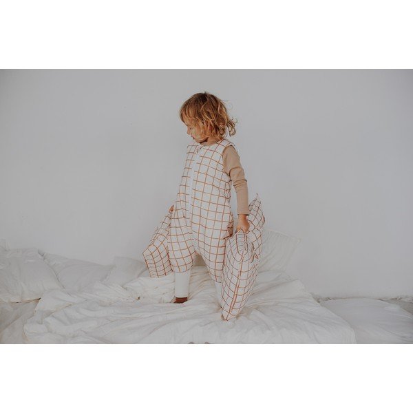 Puuvillane voodipesu 100x135 cm Camel Check - Malomi Kids-image-3