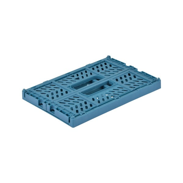 Sinine plastikust hoiukarp 21x14.5x8 cm - Homéa-image-2