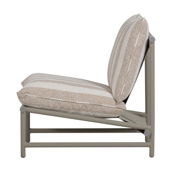 Beež metall/polsterdatud aiatool Elvo - WOOOD-image-3