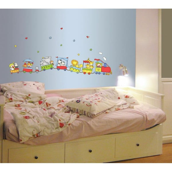 Seinakleebis Tsirkuseloomade rong, 120 cm - Ambiance-image-1