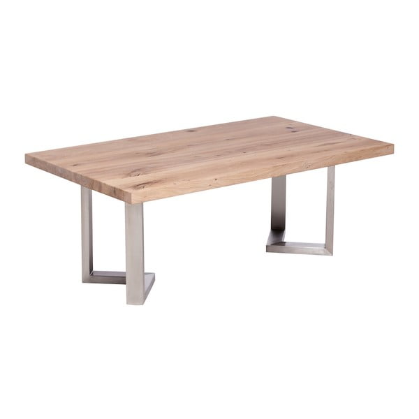 Konferenční stolek z dubového dřeva Fornestast Fargo Calipso, délka 120 cm