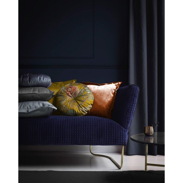 Kollane padi, ø 40 cm Japanese Flowers - Velvet Atelier-image-2