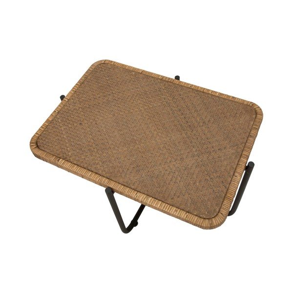 Must rotangist diivanilaud 55x75 cm Cebu - Mauro Ferretti-image-4