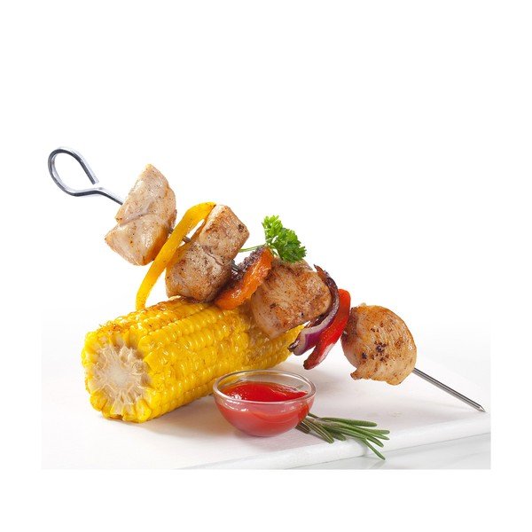 Sada 6 ks kovových jehel na potraviny Orion Needle, délka 23,5 cm-image-1