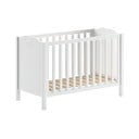 Valge männi täispuidust narivoodi 60x120 cm Amori – Vipack