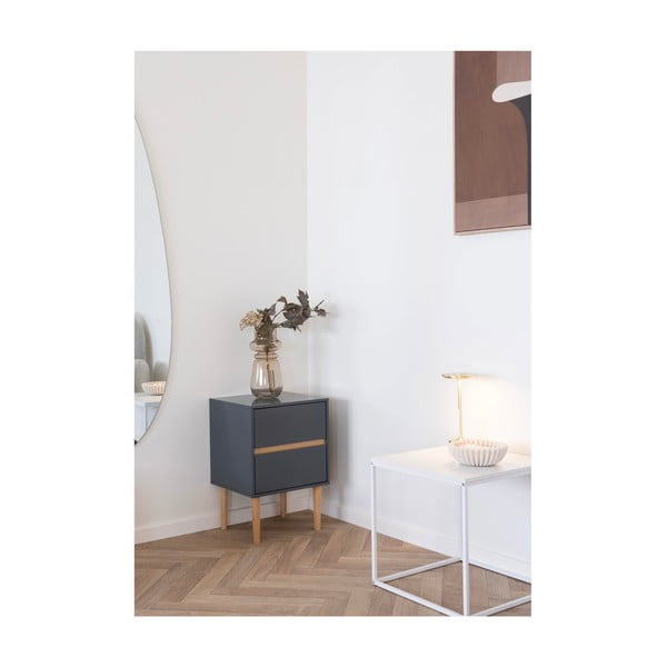 Helepruun klaasist vaas (kõrgus 31 cm) - House Nordic-image-2