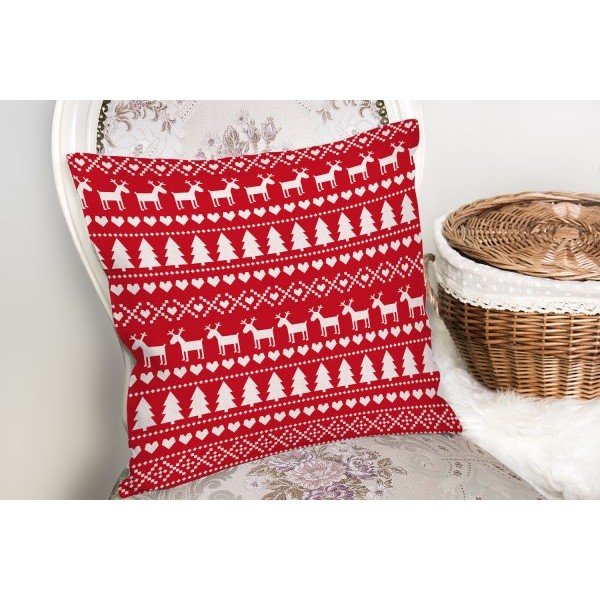 Jõuluteemaline padjapüür 43x43 cm Meryy Christmas - Mila Home-image-1