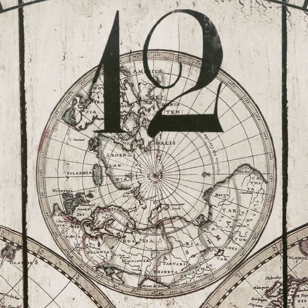 Nástěnné hodiny Global, 58 cm-image-1
