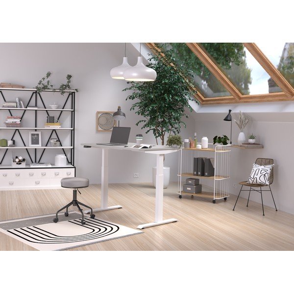 Elektriliselt reguleeritava kõrgusega töölaud 80x120 cm Jet - Germania-image-1